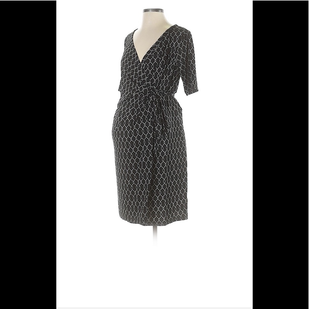 Motherhood maternity side tie dress